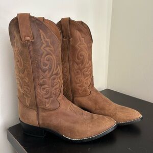 Justin Women’s Leather Cowboy Boots
